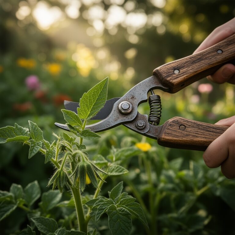6 Shaping Steps: Using a Garden Pruner for Effective Deadheading