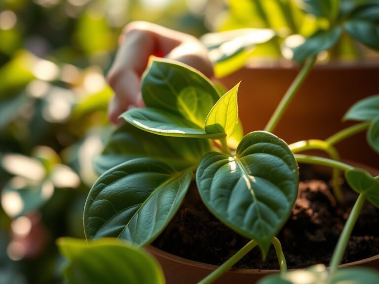 6 Training Steps for Repotting a Heartleaf Philodendron